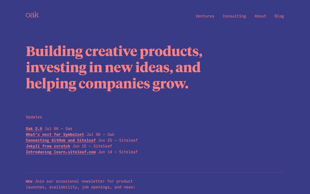 Oak Studios — Httpster