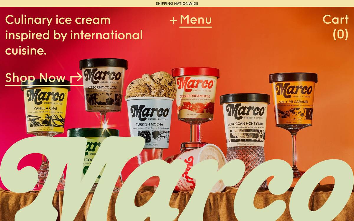 Marco Ice Cream — Httpster